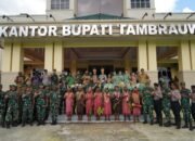 Pangdam XVIII/Kasuari Kunjungi Kabupaten Tambrauw, Perkuat Sinergi dan Tanamkan Semangat “Rakyat Satu Hati Bangun Negeri