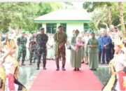 Pangdam XXI/Radin Inten Kunjungi Kodim 0424/Tanggamus dan Berikan Arahan kepada Prajurit dan Persit