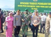 Sinergitas TNI-Polri, Polres Purwakarta Hadiri Pembaretan Prodi DIKCABPAIF bagi PAMA ABIT Akmil 2025