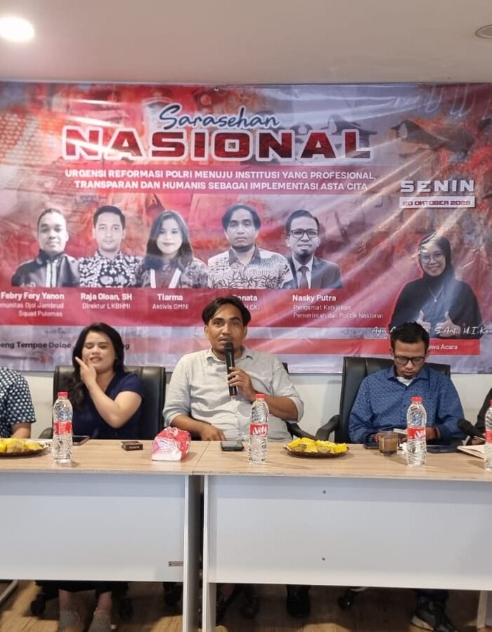 PICTA Gelar Sarasehan Nasional: Dorong Reformasi Polri Menuju Institusi Profesional, Transparan, dan Humanis