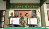 Pangdam Kasuari Kunjungi Kodim 1811/Teluk Wondama : Dorong Prajurit Tetap Semangat dan Dekat dengan Masyarakat
