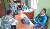 Babinsa Kunjungi Warga di Wilayah Lakukan Deteksi Dini Kondisi Sosial dan Keamanan