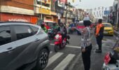 Senyum Manis Polwan Humanis, Pagi Ceria Bersama Patroli Mojang Lodaya Polres Purwakarta