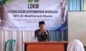 Latihan Dasar Kepemimpinan Madrasah (LDKM)MTs Al Mukhtariyah Mande