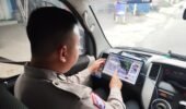 ETLE Incar Polres Gresik Sasar Titik Rawan Selama Operasi Zebra 2025