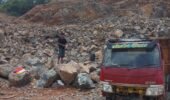 Penambangan Batu Ilegal di Pekon Pagar Bukit induk Merajalela Tak Tersentuh Hukum