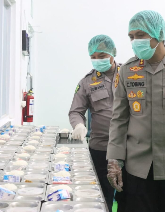 Kapolresta Sidoarjo Cek SPPG, Pastikan MBG Sesuai Standar Gizi