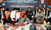 Polres Ponorogo Amankan Pasutri Diduga Jual Senpi Rakitan