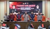 Polres Kediri Ungkap 15 Kasus Selama Operasi Sikat Semeru 2025, 14 Tersangka Berhasil Diamankan