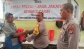 Jaga Jakarta, Polsek Cengkareng Salurkan 25 Paket Bansos untuk Ojek Pangkalan