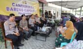 Cangkrukan Bareng Kapolres Kediri, Warga Prambatan Antusias Sampaikan Aspirasi