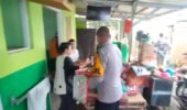 Aksi Peduli, Polsek Pare Gelar Jum’at Barokah di Rumah Lansia Gusdurian