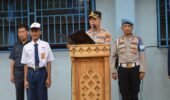 Kapolsek Kalideres Jadi Pembina Upacara di SMPN 204, Ajak Pelajar Jauhi Tawuran & Narkoba