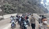 Polda Jatim Himbau Warga Tetap Waspada Antisipasi Letusan Sekunder Gunung Semeru