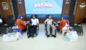 Polda Jatim Gelar Donor Darah Sambut HUT Korpri ke-54