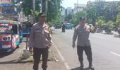 Bhabinkamtibmas Taman Sari Lakukan Patroli Jalan Kaki, Warga Diimbau Waspada Jambret dan Curanmor