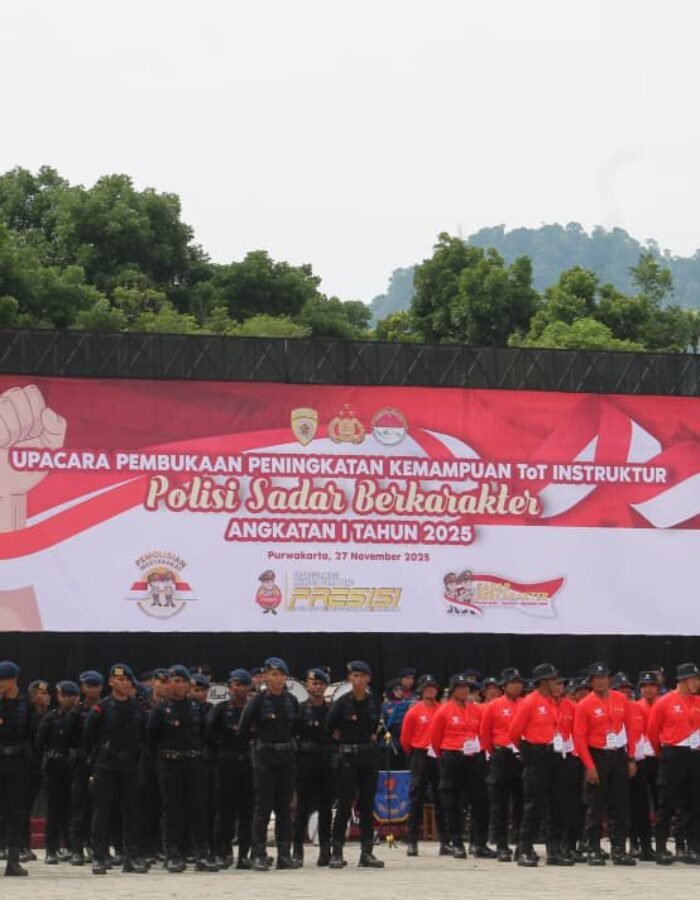 Pelatihan Polisi Sadar Berkarakter, Langkah Fundamental Transformasi Kultural Polri