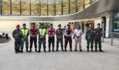 Responsif dan Humanis, Polres Kediri Kota Kawal Mobilitas Penumpang di Bandara Dhoho