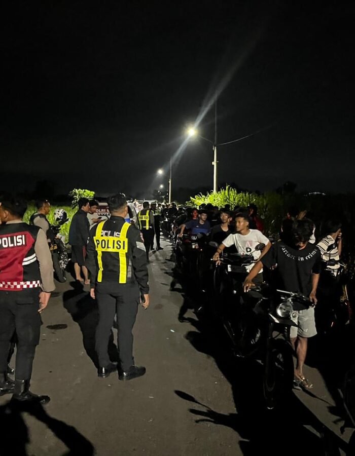 Patroli Akhir Pekan, Puluhan Remaja di Pare Terjaring Aksi Balap Liar