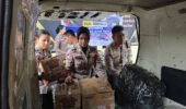 Polres Mojokerto Kota Salurkan Paket Bantuan untuk Korban Bencana Aceh Sumatera