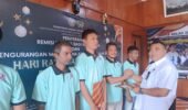 Kalapas Warungkiara Berikan SK Remisi Hari Raya Natal Tahun 2025 Kepada 5 Warga Binaan Nasrani