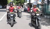 Kapolres Kediri Pimpin Patroli R2 Pastikan Libur Nataru Aman