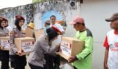 HUT Reserse ke-78 Polres Malang Gelar Santunan Anak Yatim dan Baksos