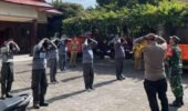 Siapkan Tanggung Jawab Tugas kedepan, Babinsa & Bhabinkamtibmas Kratonan Gelar Penyegaran Fisik Satlinmas