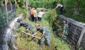 Tiga Pilar Bersinergi, Aksi Karya Bakti Bersama Kodim 0808/Blitar Memperingati Hari Juang Kartika Di Kelurahan Klampok