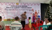 Polres Jember Berbagi Kasih ke Panti Asuhan Sambut Perayaan Natal