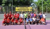 Pertandingan Persahabatan PTK dan Club Tenis Polres Kediri Kota, Perkuat Silaturahmi Lewat Olahraga