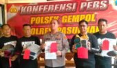 Polsek Gempol Tangkap Lima Pelaku Curanmor dan Curemas Yang Beroperasi di Wilayah Gempol