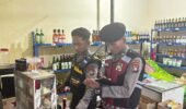 DITSAMAPTA POLDA KEPRI RINGKUS 16 PENJUAL MIRAS ILEGAL DI KOTA BATAM