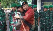 Pelepasan Mayjen TNI Rio Firdianto dan Ibu Galuh Rio Firdianto oleh Pangdam l/BB bersama Ketua Persit KCK Daerah l/BB.