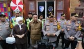 Kapolda Jatim Tinjau Pos Pengamanan di Malang Raya Pastikan Nataru Aman