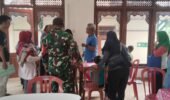 Setiap Ada Kegiatan Posyandu, Pasti Babinsa Selalu Ada