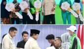 Presiden Prabowo Subianto Serahkan Kunci 50.030 Unit Rumah KPR Sejahtera FLPP