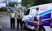 Polres Gresik Turunkan Mobil ‘KELINGAN AMAN’ Layanan Gratis Libur Nataru