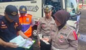 Polres Probolinggo Gelar Ramp Check Gabungan Angkutan Pariwisata Nataru 2025–2026