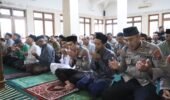 Peduli Sesama, Polres Kediri Kota Ajak Masyarakat Gelar Sholat Ghoib dan Doa Bersama