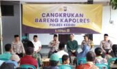 Cangkrukan Bareng Kapolres Kediri Hadirkan Ruang Dialog yang Akrab Bersama Masyarakat
