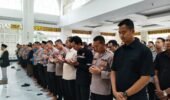 Polresta Sidoarjo Gelar Sholat Ghaib dan Doa Bersama untuk Korban Bencana Aceh Sumatera