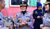 Tim Trauma Healing Ops Aman Nusa II Tinjau Posko Pengungsian di Kota Padang
