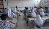 SMP Negeri 1 Cililin Gelar Ujian Sekolah dengan Lancar