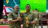 Kodim 0809/Kediri Bawa Desa Canggu – Badas Raih Juara Umum Lomba Kampung Pancasila 2025 Kasad Award