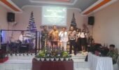 Wujudkan Rasa Aman, Babinsa Koramil Srengat Pantau Ibadah Natal di GPDI Togogan