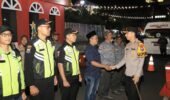Wujudkan Kamtibmas Kondusif, Kapolres Kediri Kota dan Forkopimda Cek Kesiapan Pos Pam