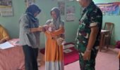 Babinsa Teras Dampingi Posyandu Balita, Wujud Nyata Dukungan TNI Ciptakan Generasi Sehat