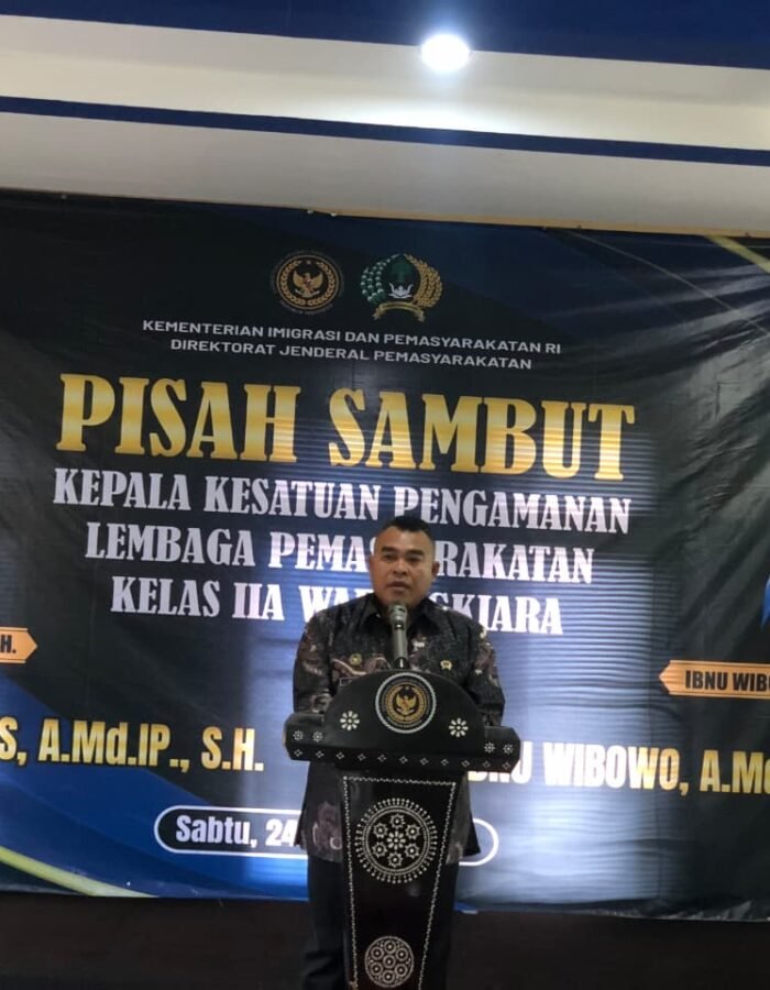 Kalapas Warung Kiara Sambut Hangat Kehadiran Ketua Presidium FPII dan Dewan Pakar FPII di acara Pisah Sambut KPLP