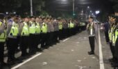 Ribuan Supporter Padati Stadion Brawijaya, Polres Kediri Kota Sukses Amankan Duel Persik vs Persib